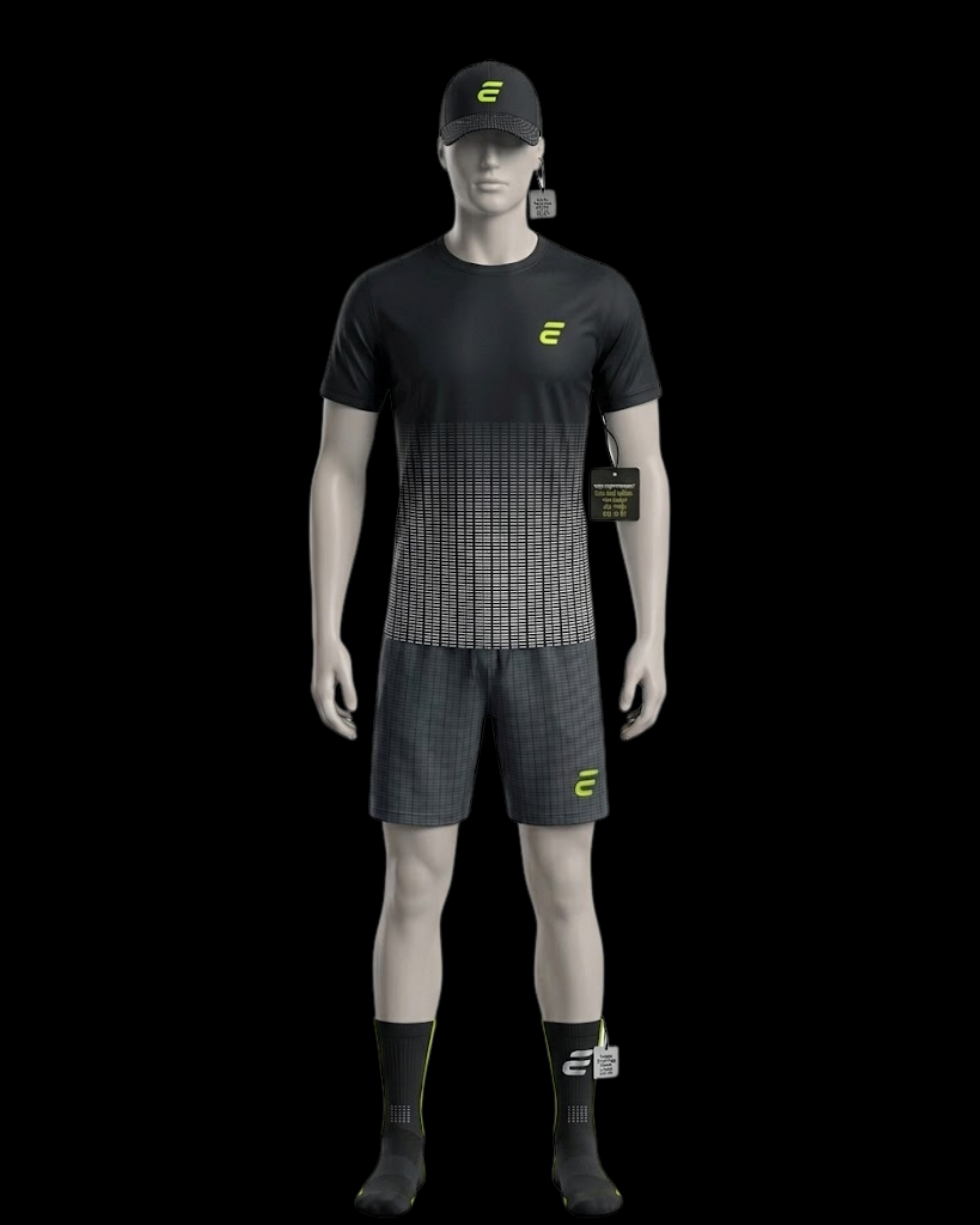 Men's Padel Kit Black